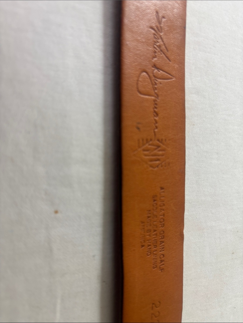 Martin Dingman Alligator Grain Calf Made By Hand USA